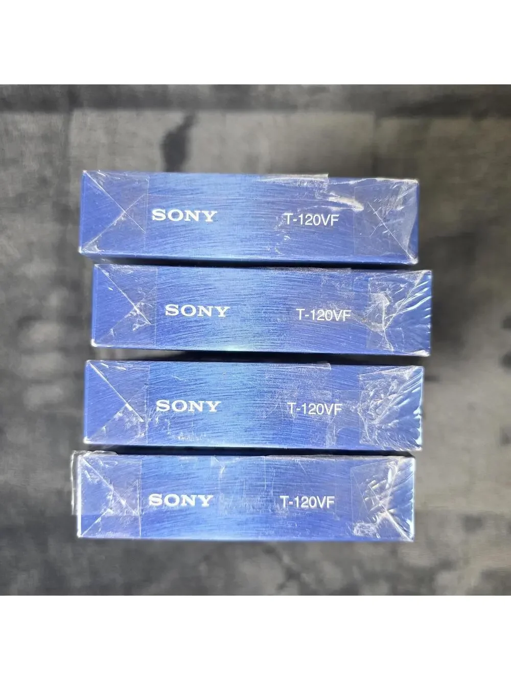 Sony T-120 6 Hrs VHS 9 Pack VCR Tapes Pack Of 4 Blank Premium Grade Sealed New